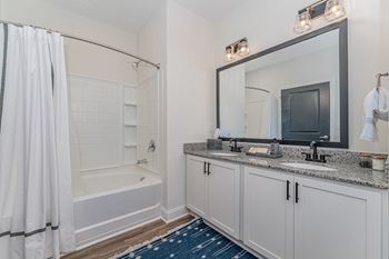 Framed vanity mirrors